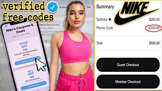 Nike Promo Code - I found the BEST deals for Christmas! Nike 2022