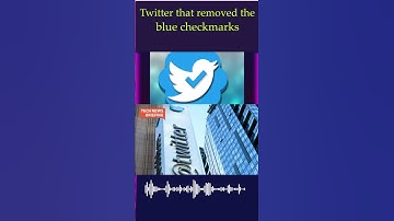 Twitter removed the blue checkmarks #shorts | Elon Musk made a change on Twitter #viral