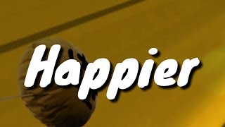 Marshmello ft.Bastille - Happier {lyrics} || Music Lyrics Nation