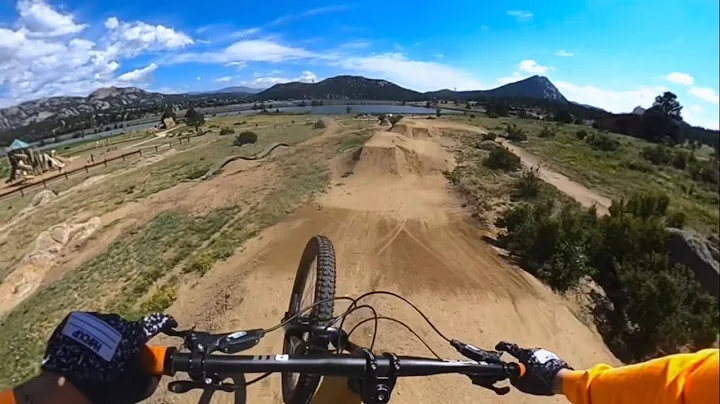 Stanley bike park. Estes Park, Colorado