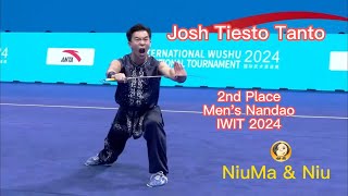 Josh Tieto Tanto, 2nd Place, Men's Nandao, IWIT 2024 #wushu #Nandao #kungfu#martial arts #IWIT