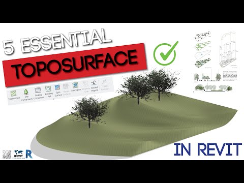 Revitの5つの重要なToposurface |ヒントとコツ