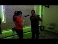 Pakito y Patricia - Una moneda tiré yo al agua - Niña Pastori karaoke