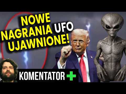 Nowe OFICJALNE Nagrania UFO Ujawnione Przez USA! Dlaczego Trump To Robi! - Analiza Ator