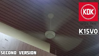 60 KDK Industrial K15V0 Ceiling fans (Second Iteration) [Kipas siling