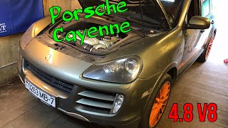 Porsche Cayenne 4.8 V8 - Промывка форсунок