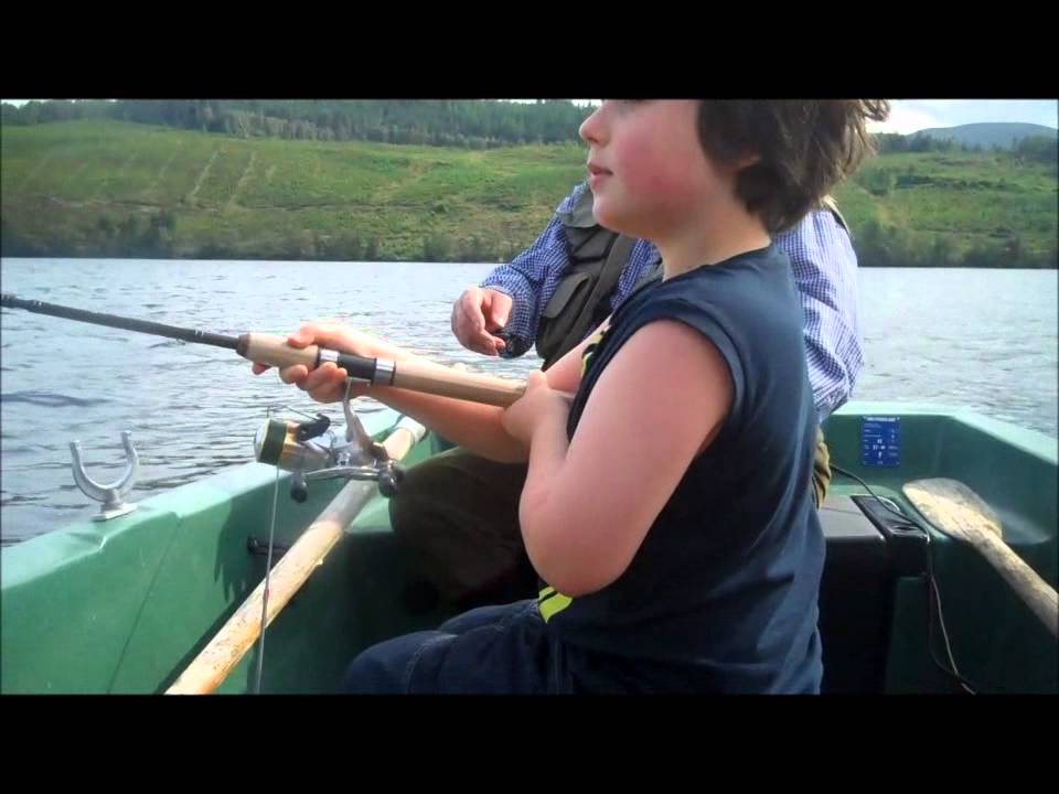 Fishing Loch Achilty. - YouTube