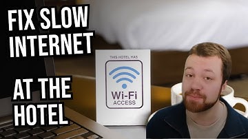 Fix Slow Internet at Hotels: Join 2 Hotspots