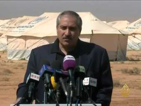 أول مخيم للاجئين السوريين بالأردن