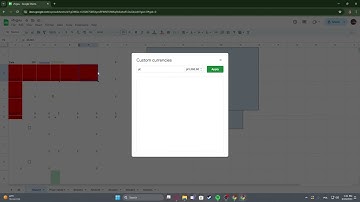 How to Change Currency Type in Google Sheets | Change Currency Format