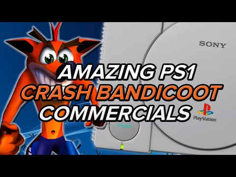 Classic Crash Bandicoot TV Commercials