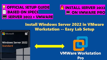 How to Install Windows Server 2022 on VMware Workstation Pro 2025 || Full Setup Guide for Beginners