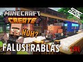 Minecraft create  7rsz falusi rabls vonattal  stark live