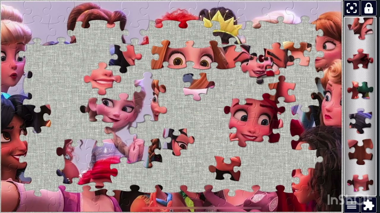 All Disney Princesses 👸👸🏼👸Together?! 👑✨ This Is Magical!”😱😱//🧩🧩jigsawpuzzle//🧩🧩jigsawpuzzlejourney
