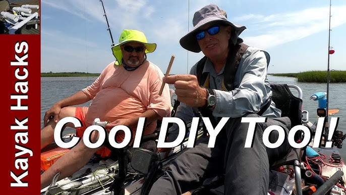 DIY Kayak Rod Leash Quick and easy under $10 
