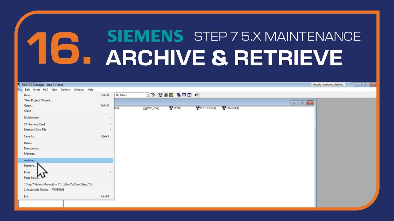 Lesson 16: Archive and Retrieve - YouTube