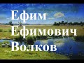 Художник Ефим Ефимович Волков