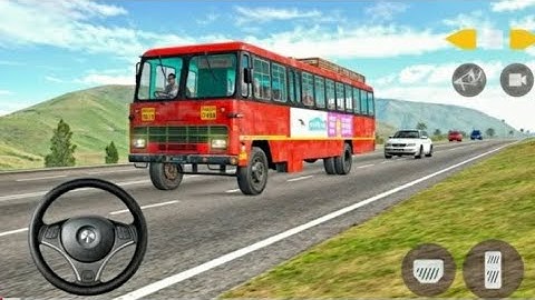 Indian Sleeper Bus Simulator 3D Game - New Update2024 - Android Gameplay