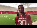 Xavier Weaver 🦬🦬 In Arizona Cardinals with the special Olympics