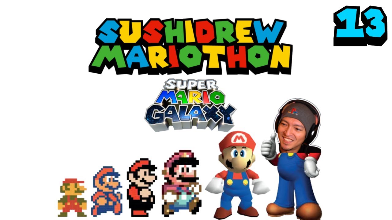 LIVE:  Mariothon Day 13: Super Mario Galaxy is amazing!