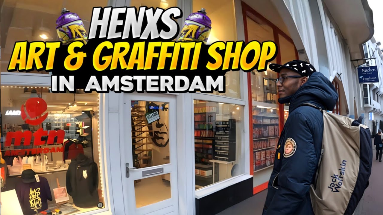 RIP HENXS — магазин товаров для искусства и граффити в Амстердаме | Посвящается ХЕНКУ «ХЕНКСУ» КР...