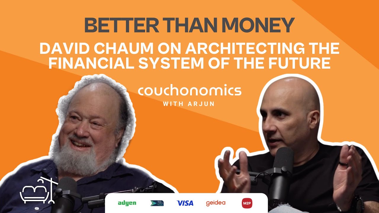 David Talks Better Than Money on The Couchonomics Podcast - PatCrypt
