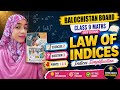 Balochistan Board 9th Class | Law of Indices Simplify Find the error in the last question ⁉️