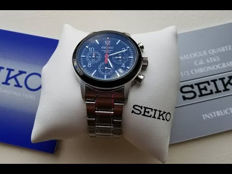 Seiko Meca-Quartz Chronograph SSB011 VK63 Unboxed! - YouTube