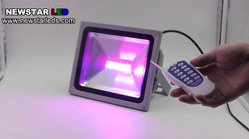 30W SMD RGB LED Floodlight with RF Controller, IR/RGB/DMX 10W-200W RGB smd led floodlight