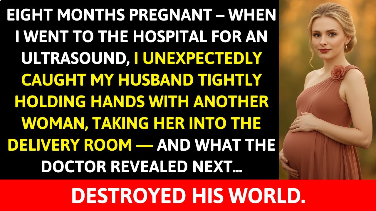 I Went For An Ultrasound 8 Months Pregnant… And Caught My Husband With His Pregnant Mistress