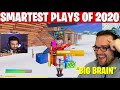 THE SMARTEST FORTNITE PLAYS OF 2020 (Fortnite Reaction)