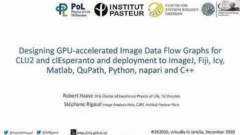 I2K2020: Designing GPU-accelerated Image Data Flow Graphs for CLIJ2 and clEsperanto