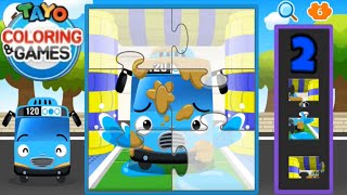 TAYO COLORING & GAMES - KIDS | TAYO | JIGSAW PUZZLE | BUS | LEVEL 1 - 20 | 2 | TAYO THE LITTLE BUS screenshot 5