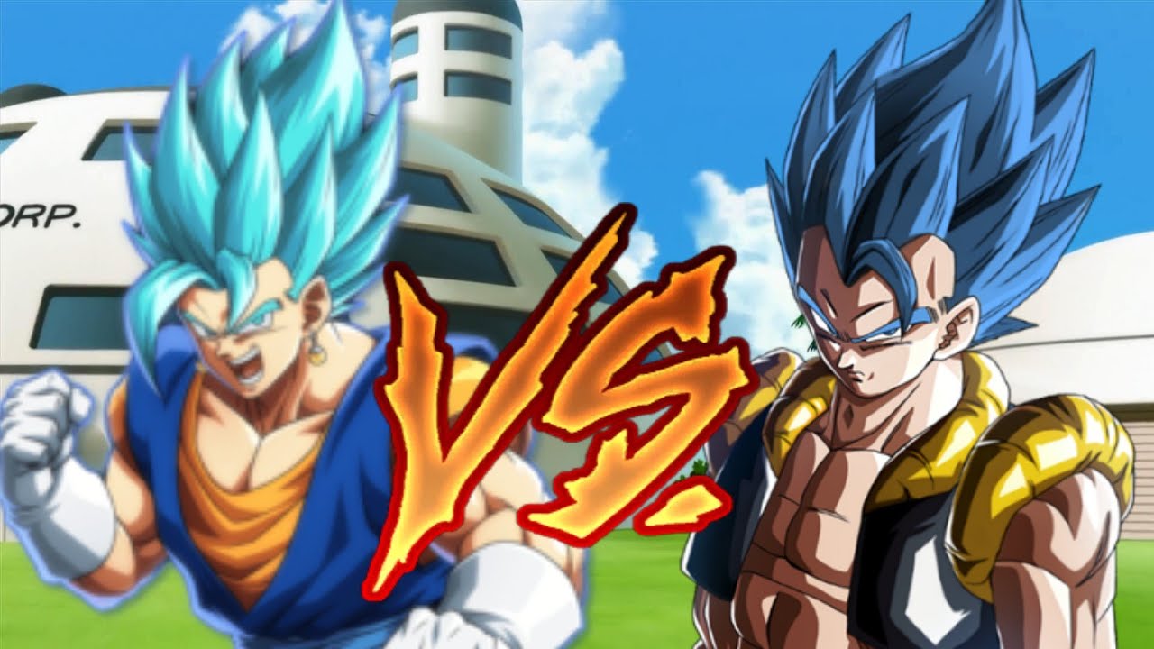 Vegetto VS Gogeta - Animação de sprites Dragon Ball super