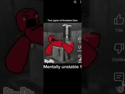 The Two Types Of Forsaken Fans Roblox Forsaken Not My Idea