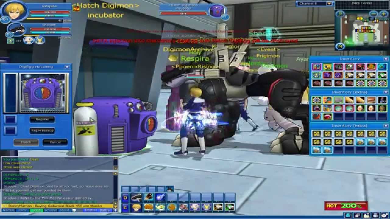 Digimon Masters Online, Software