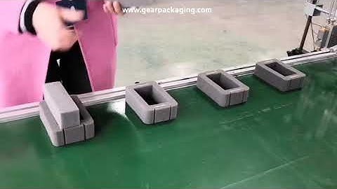 Automatic hot melt glue double nozzles gluing filling machine glue dispensing machine