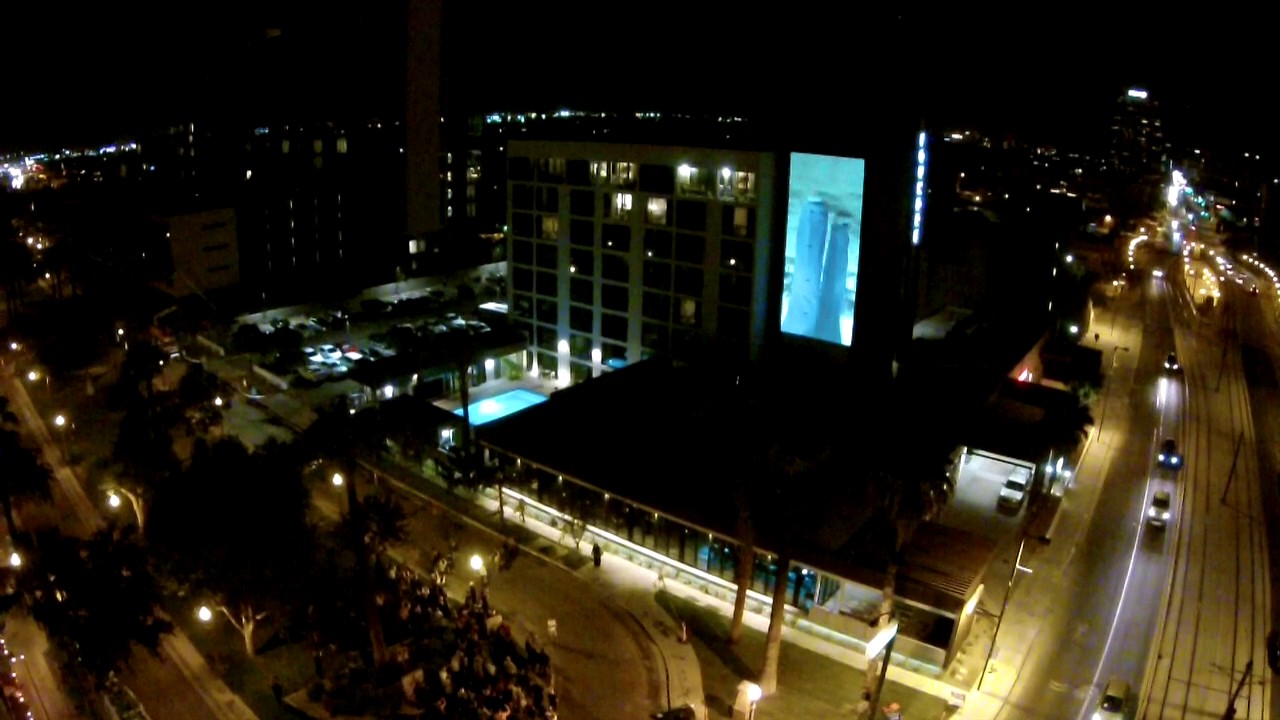 Found-RE grand opening and Light wall