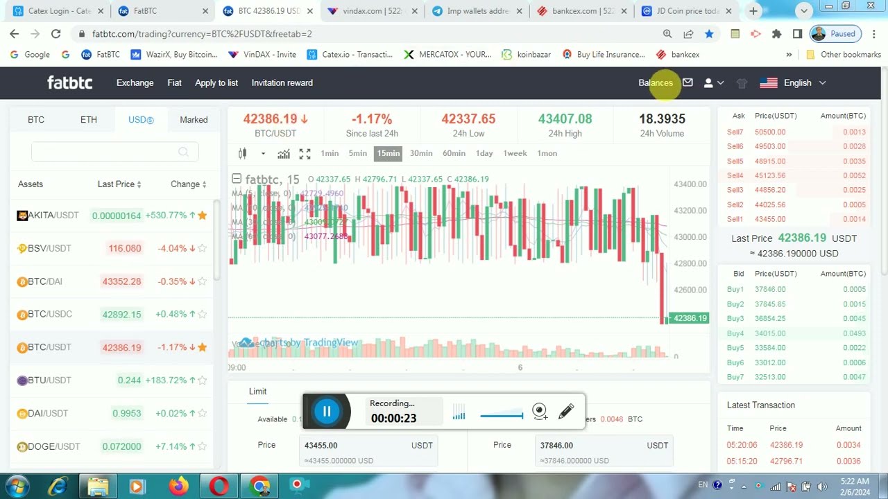 20 xrp live withdraw fatbtc exchange 06 feb 2024