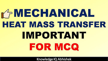 HEAT MASS TRANSFER MECHANICAL SET 1 MCQ || SSC JE , TATA STEEL , UPSSSC JE , DMRC JE ALL JE EXAMS ||
