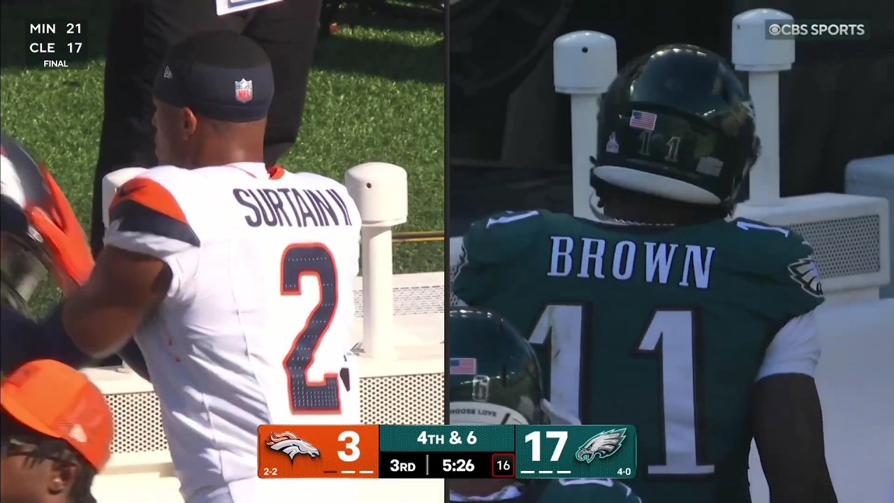 AJ Brown vs Pat Surtain II (2025) | WR vs CB Matchup