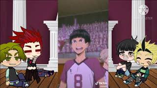 Haikyuu reacts to TikToks Part 6- Gacha Club