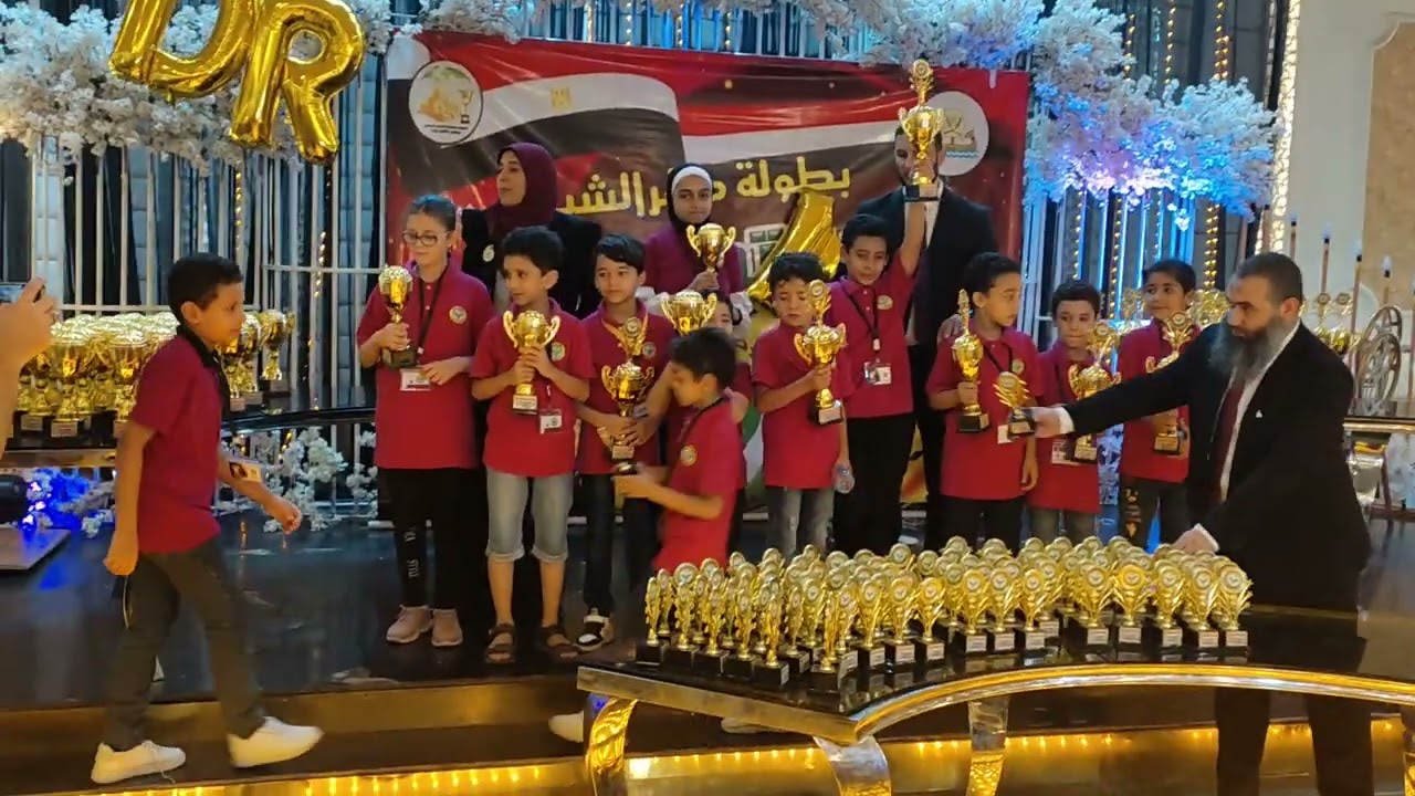 في مسابقة الحساب الذهني دكتور ماث   science academy تكريم ابطال