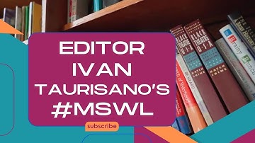 Editor Ivan Taurisano