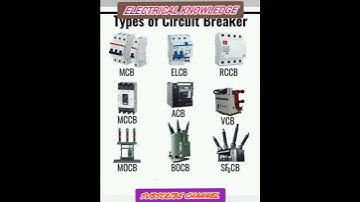 different types of circuit breaker #electrical #shots #shortsfeed #ytshort #subscribe