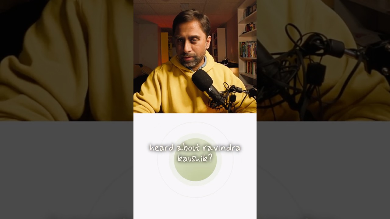 Story of Ravindra Kaushik - India's Legendary Spy 