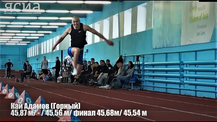 Кай Адамов выиграл чемпионат Якутии по национальным прыжкам/ Yakutia National Jumping Championship
