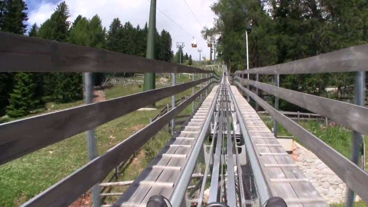 Meran 2000 Alpine Bob on-ride video (Meran, South Tyrol, Italy) - YouTube