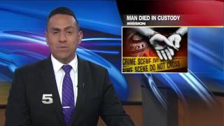 Man Dies in Police Custody