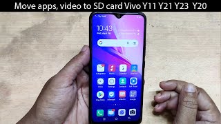 How to move apps photo video to SD card Vivo Y11 Y21 Y23  Y20 screenshot 1
